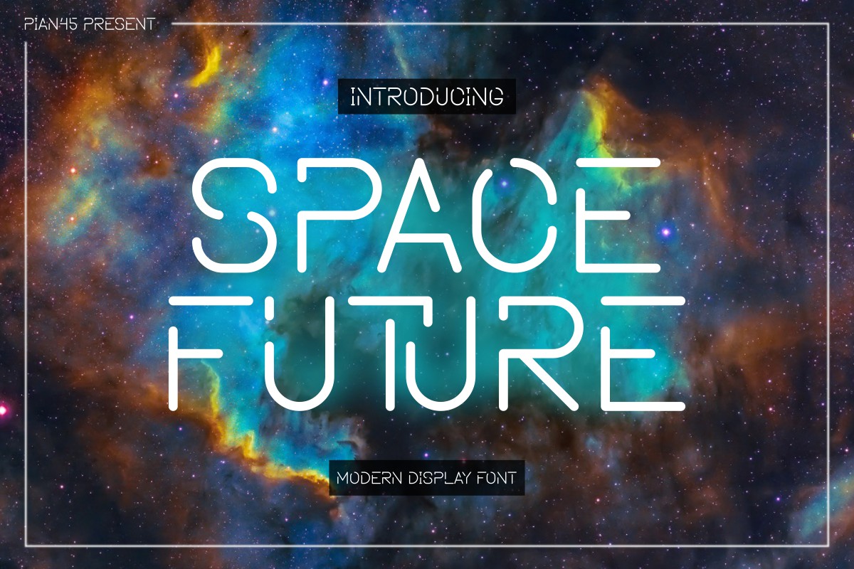 Space Future preview, cosmic tech display