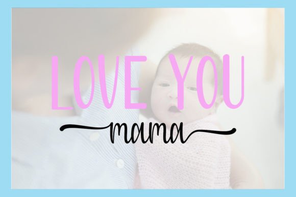 Babe Love Font - Preview 2