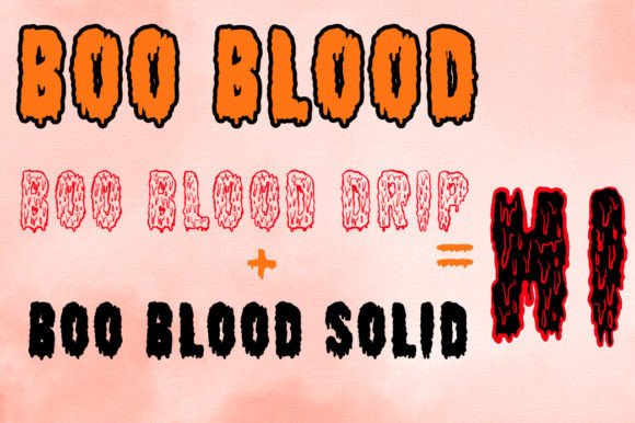 Boo Blood Font - Preview 4