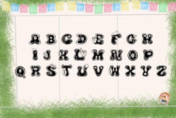 Football Font - Preview 1