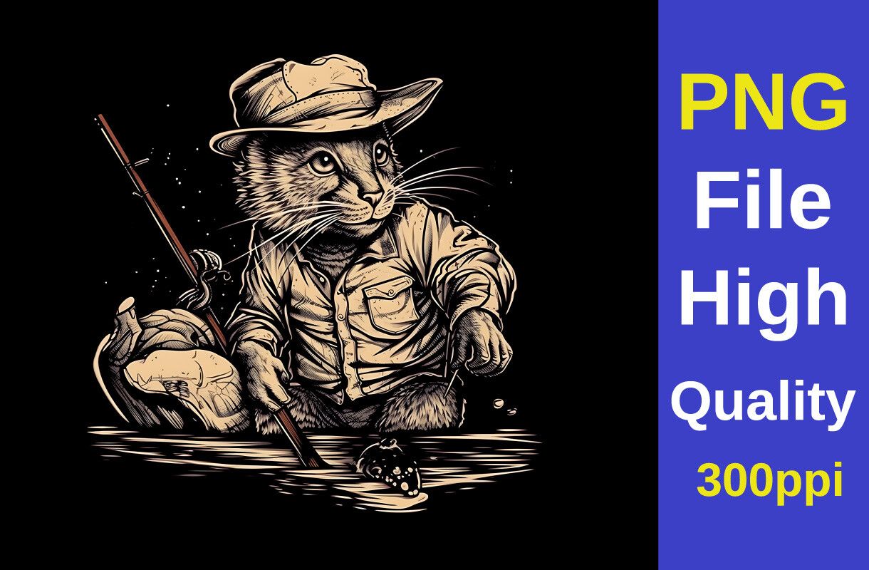 Funny Cat Sublimation T Shirt Design Graphic by sumon758 · Creative Fabrica