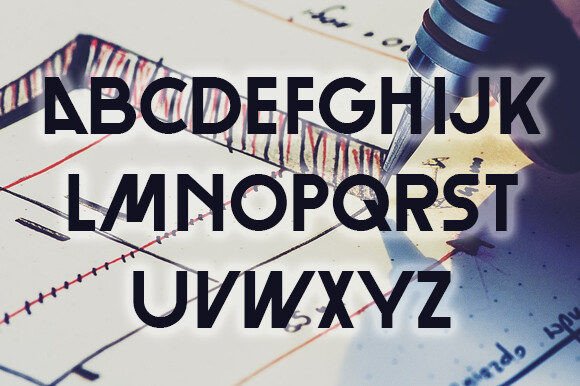 Independent Designer Font PNG with transparent background - Preview 1