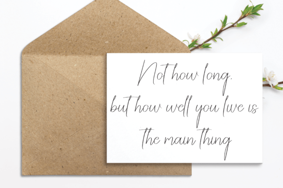 Modest Signature Font PNG with transparent background - Preview 2