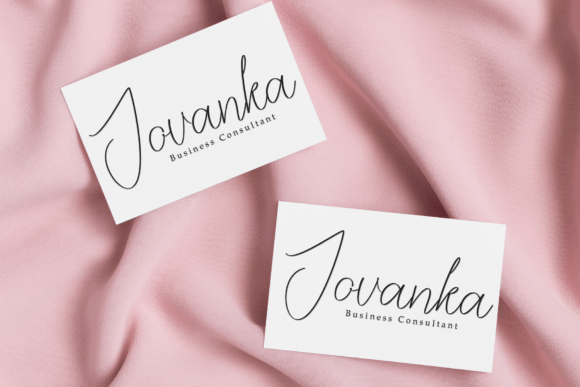Modest Signature Font PNG with transparent background - Preview 4