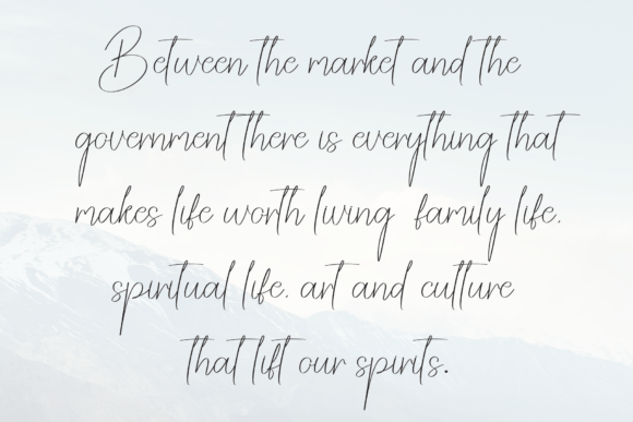 Modest Signature Font PNG with transparent background - Preview 5