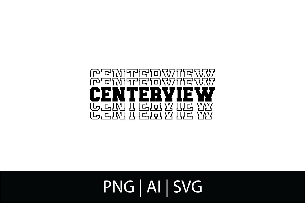 Stacked Centerview Graphic by A Crafty Dad · Creative Fabrica