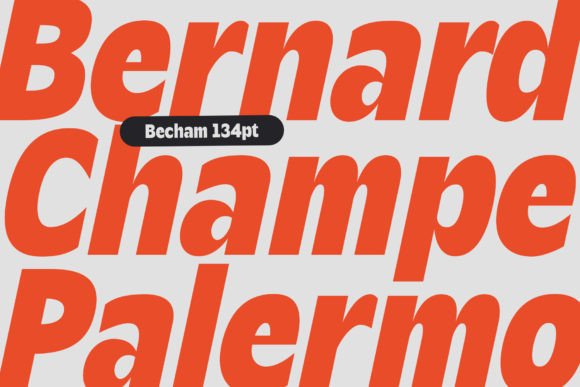 Becham Font - Preview 3