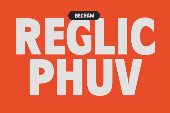 Becham Font - Preview 4