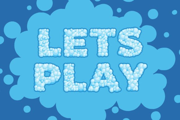 Bubble Foam Font - Preview 2