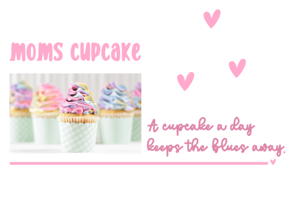 Cupcake Mommy Font - Preview 1