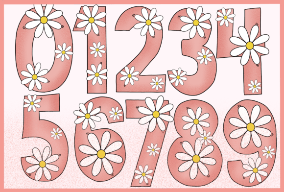 Devil Daisy Font PNG with transparent background - Preview 3