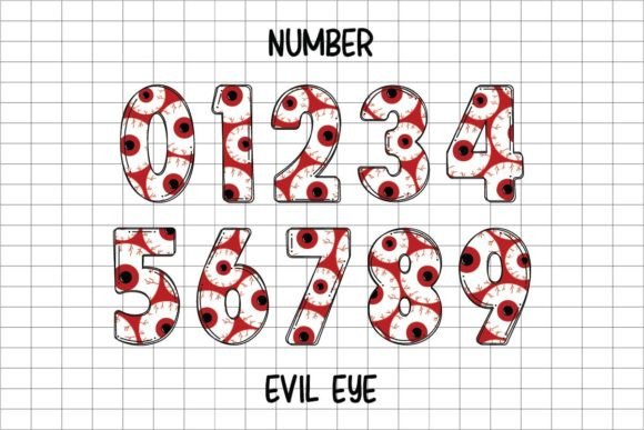 Evil Eye Font - Preview 3