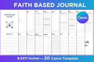 Faith Based Journal for Canva Template Graphic by SM INTERIOR ...