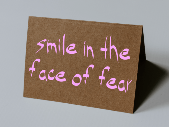Faux Angst Font - Preview 4