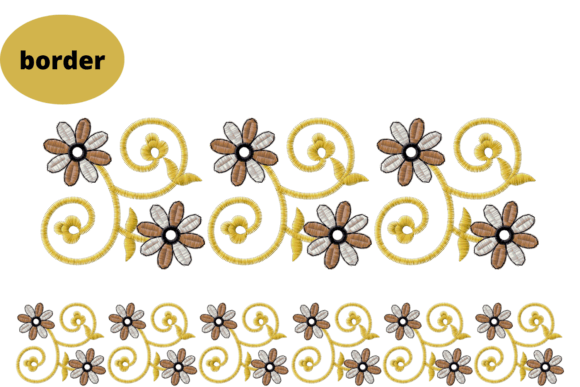 Floral Border