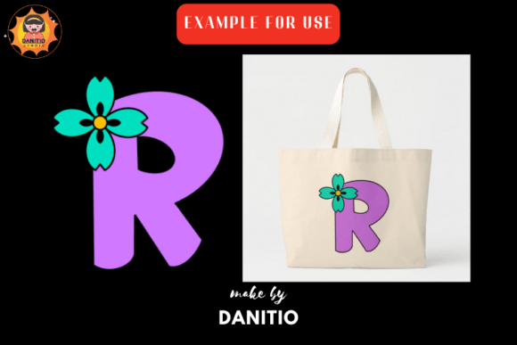 Flower Font - Preview 6