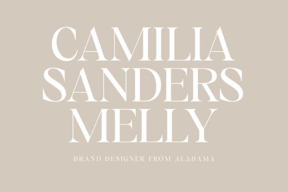 Gamilia Font PNG with transparent background - Preview 6