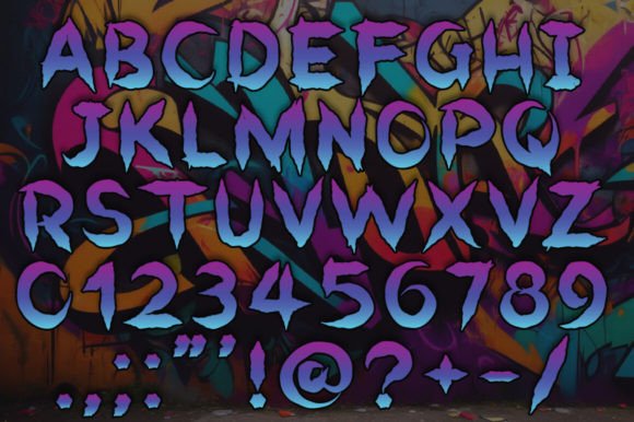 Graffiti Art Font - Preview 2