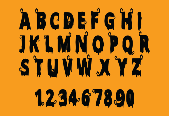 Halloween Costumes Font - Preview 1