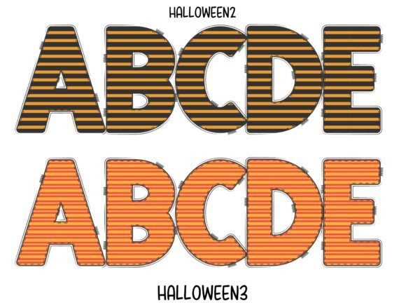 Halloween Font - Preview 1
