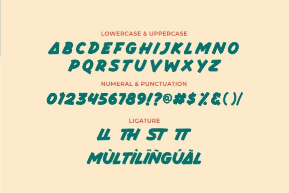 Hello Froste Font PNG with transparent background - Preview 3