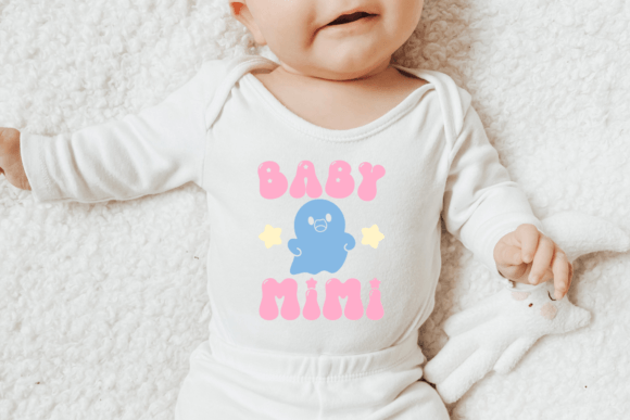Kawaii Ghost Font PNG with transparent background - Preview 1
