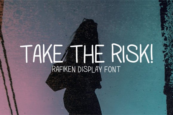 Rafiken Display Font PNG with transparent background - Preview 2