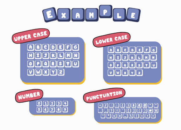 Retro Keyboard Font font preview - 1