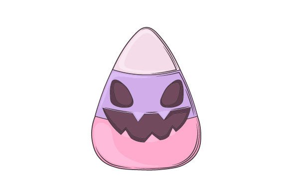 Pastel Goth Candy Corn