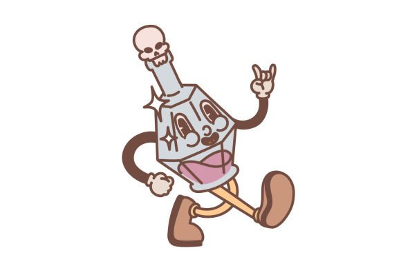 Groovy Potion Bottle