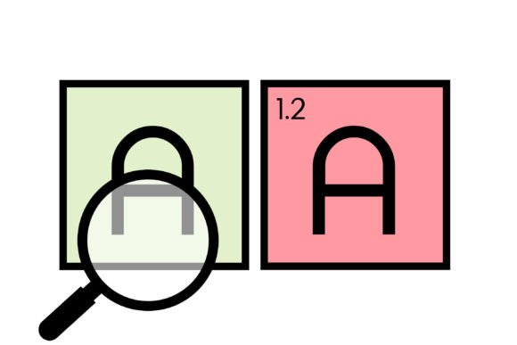 Atomic Numbers Font - Preview 5