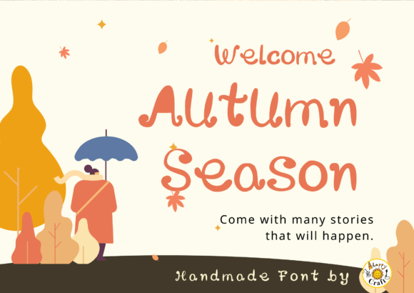 Autumn Leaf Font - Preview 6