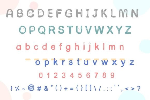 Baby Ghost Font - Preview 2