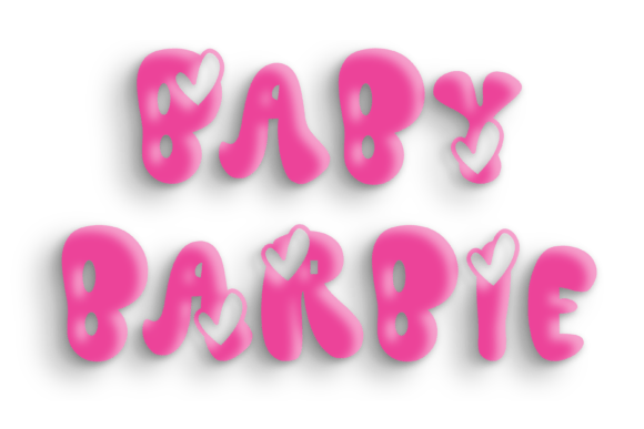Barbie Love Font - Preview 1