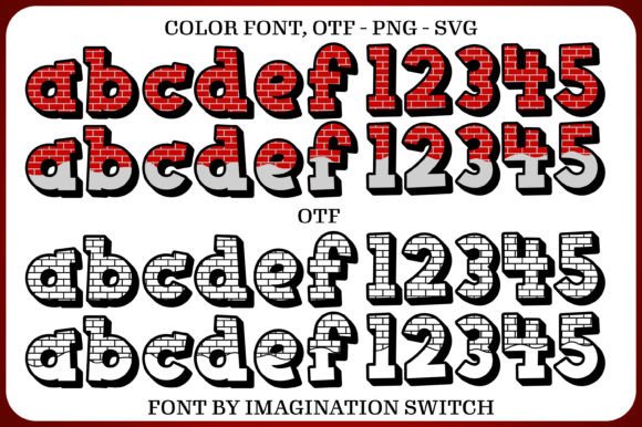 Brick Wall Font - Preview 2