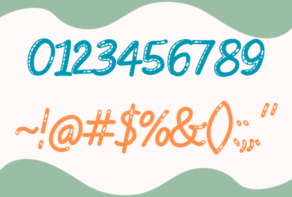 Candy Font - Preview 3