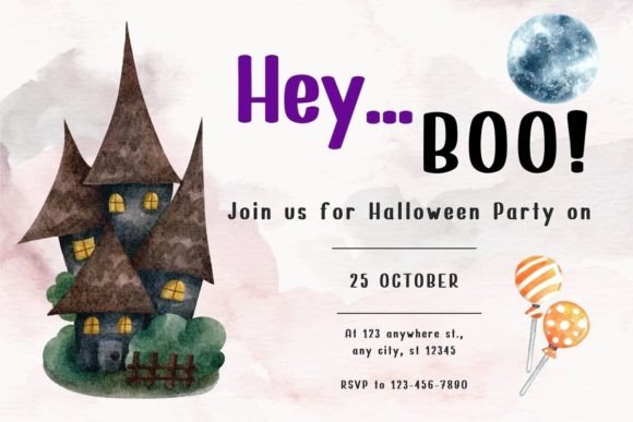 Full Moon Spooky Font PNG with transparent background - Preview 1