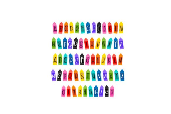 Get Crayons Font - Preview 1