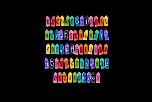 Get Crayons Font - Preview 2