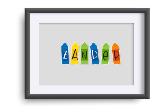 Get Crayons Font - Preview 3