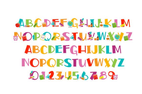 Get Schooled Font - Preview 2