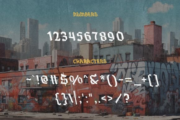 Graffitopia Font - Preview 2