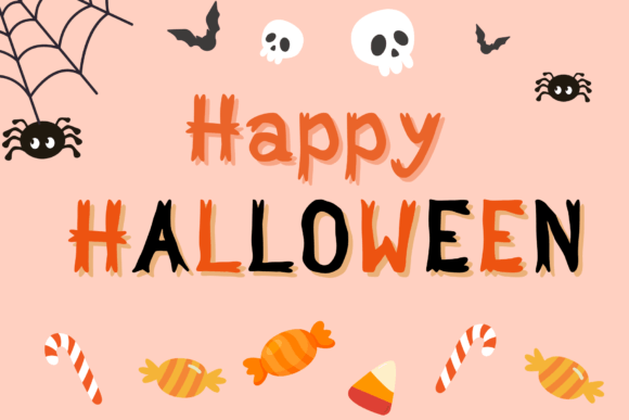 Halloween Party Font - Preview 1