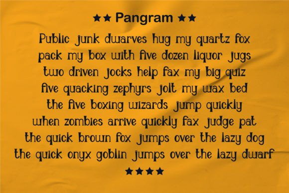 Halloween Stick Font - Preview 4