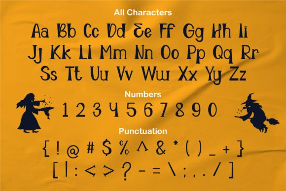 Halloween Stick Font - Preview 6