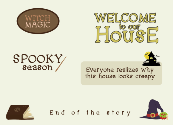 Halloween Wizard Font - Preview 2