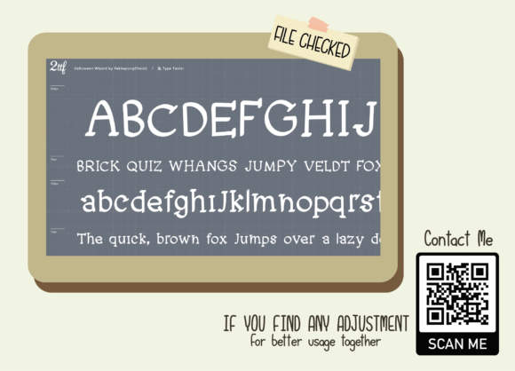 Halloween Wizard Font - Preview 3