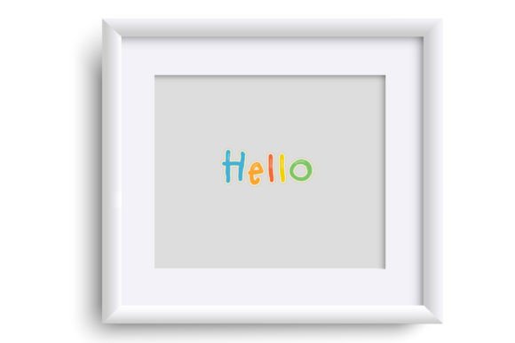 Kindergarten Colors Font PNG with transparent background - Preview 4