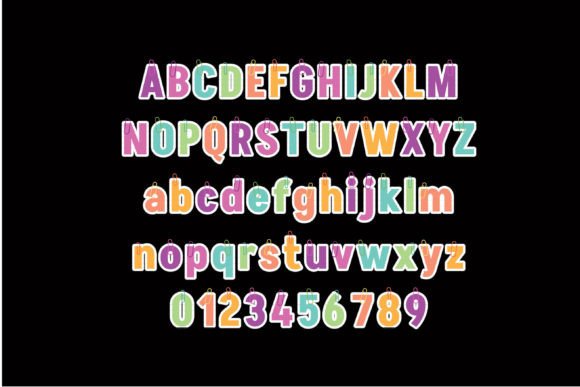 Paperclipped Font PNG with transparent background - Preview 2