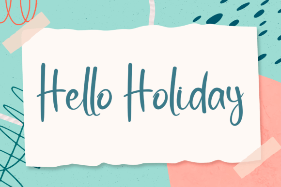 Santaclous Font PNG with transparent background - Preview 2